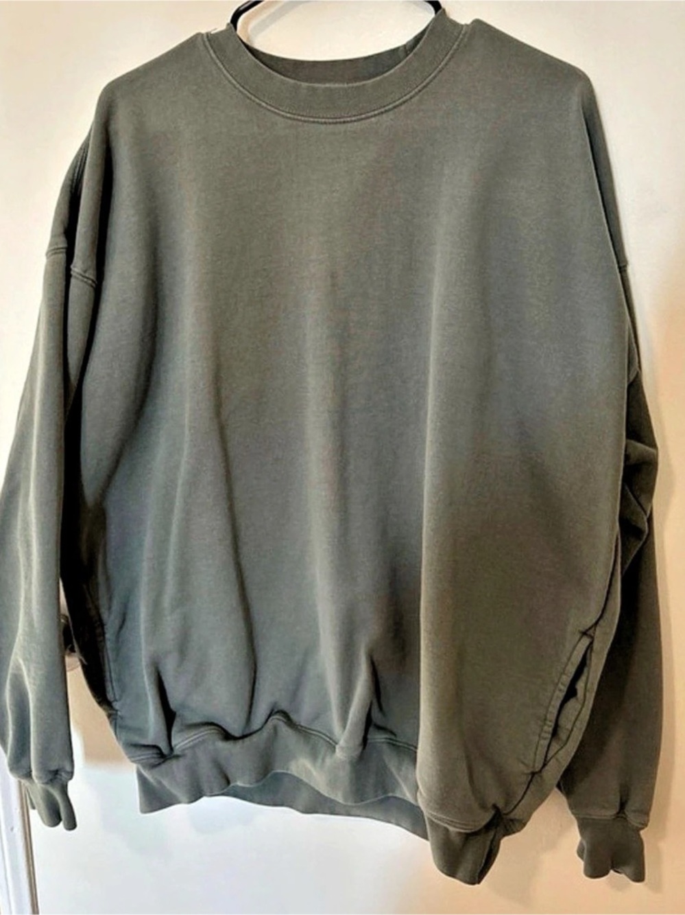 John Galt green crew neck one size